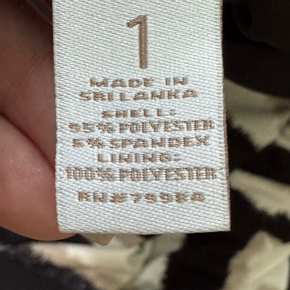 Chico's Monochrome Patterned Dress - Picture 8 of 9